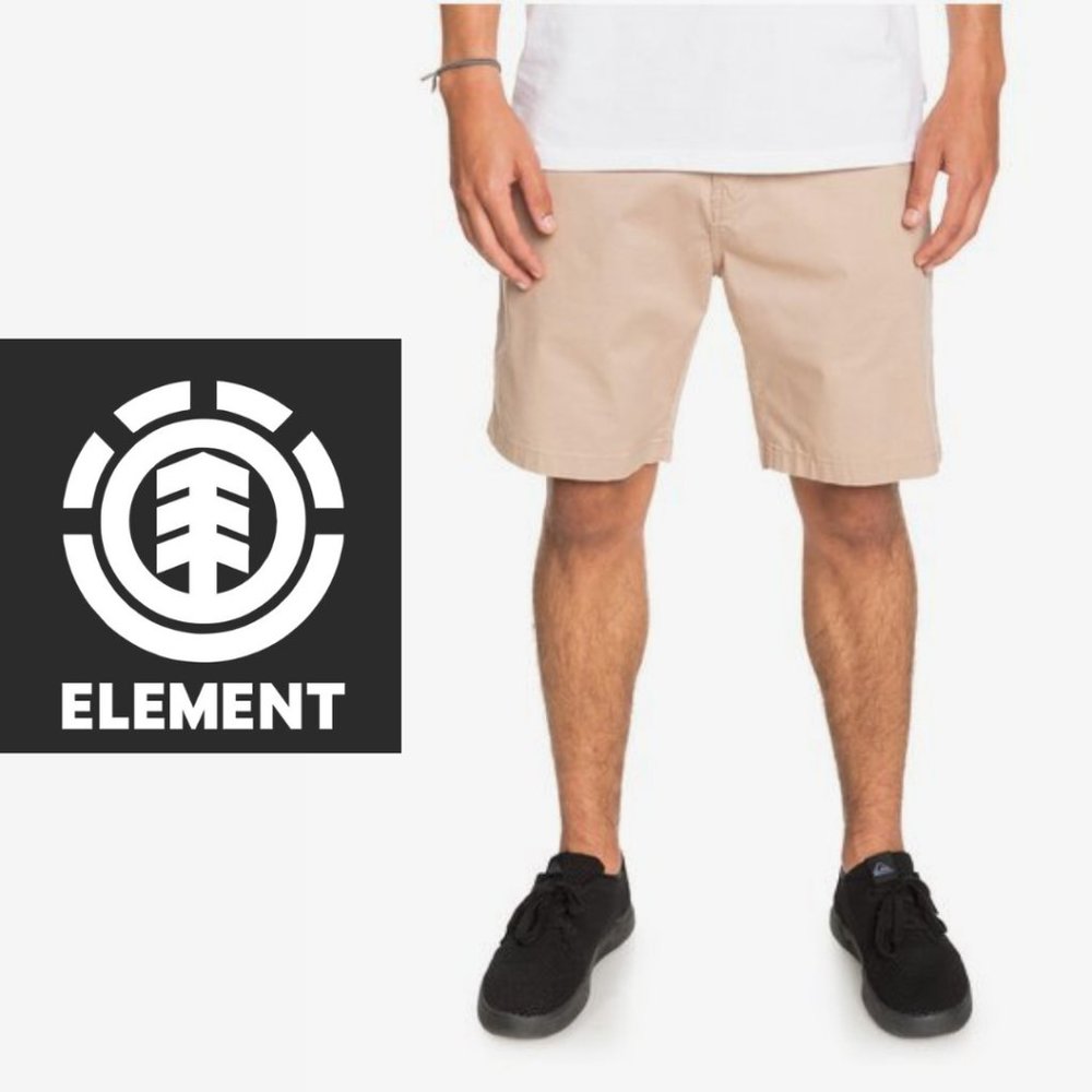 Element Khaki Shorts - Size 28